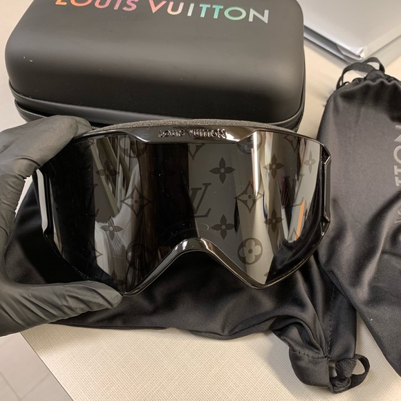 Louis Vuitton Accessories Louis Vuitton Black Monogram Ski Mask